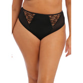 Elomi Namrah Black High Leg Brief